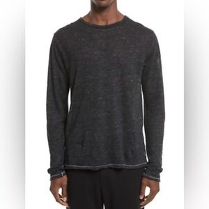rag & bone Linen Long Sleeve Tee (size M)